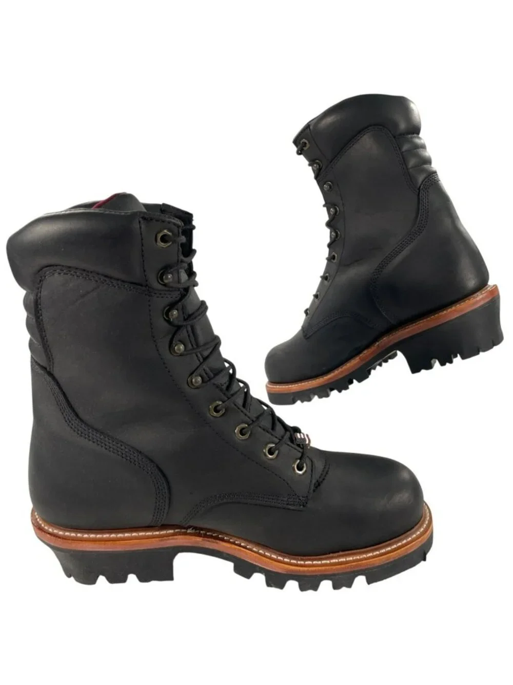 Chippewa Super Logger Black 9